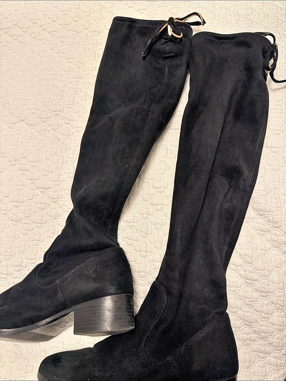 Stuart Weitzman Lowland Over-the-Knee Boot Black